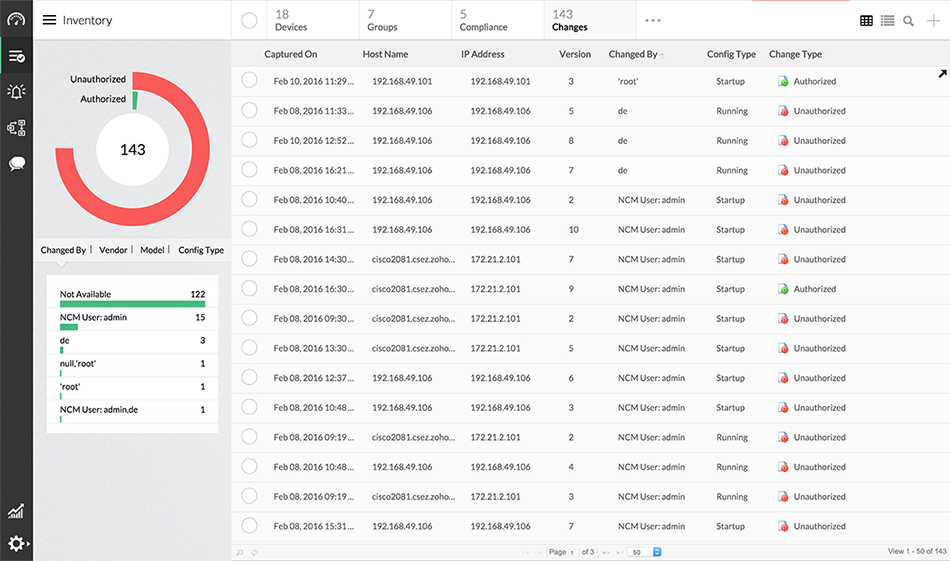 Traceren van configuratieveranderingen