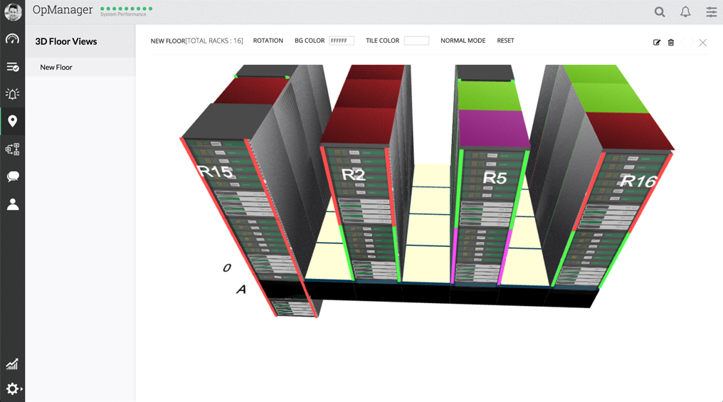 Data Center Network Monitoring - ManageEngine OpManager
