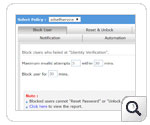Block users