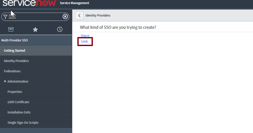 servicenow-saml-configuration